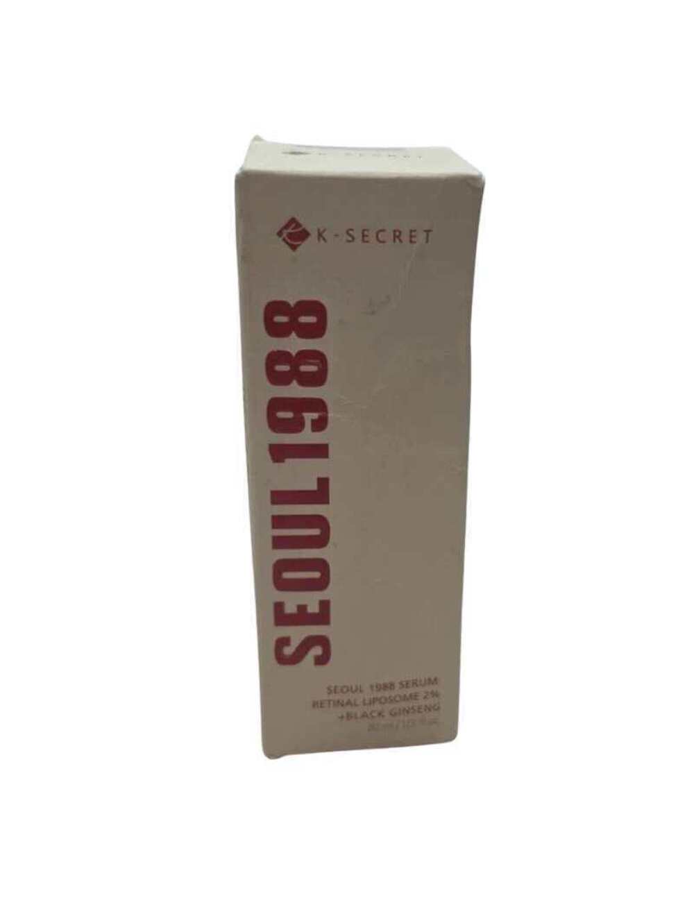 K-SECRET Seoul 1988 Serum Retinal Liposome 2% Black Ginseng 30ml New